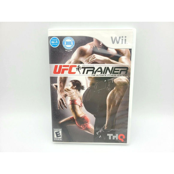 UFC Personal Trainer The Ultimate Fitness System Nintendo Wii Complete w/ Manual - Picture 2 of 3
